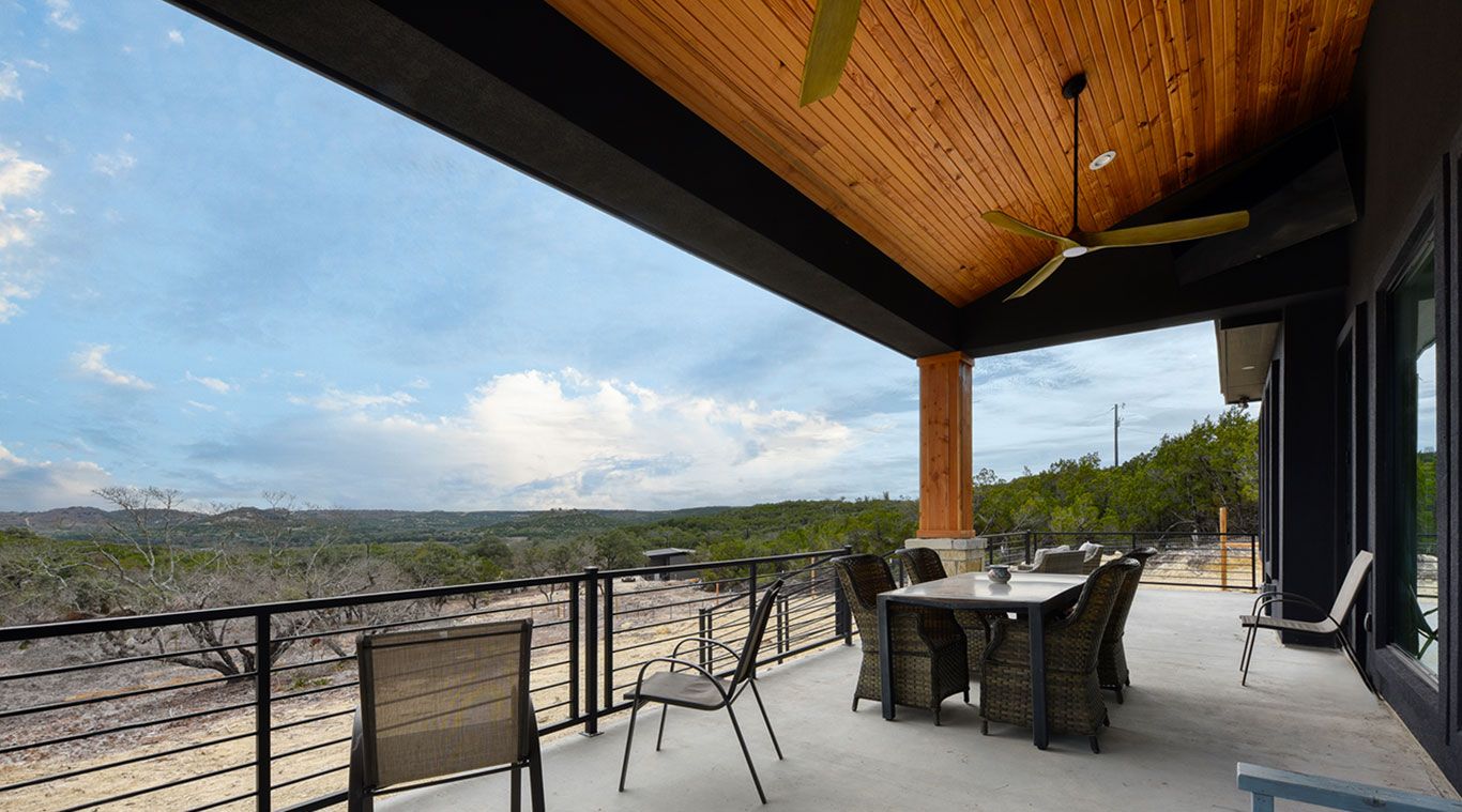 Hill country contemporary home