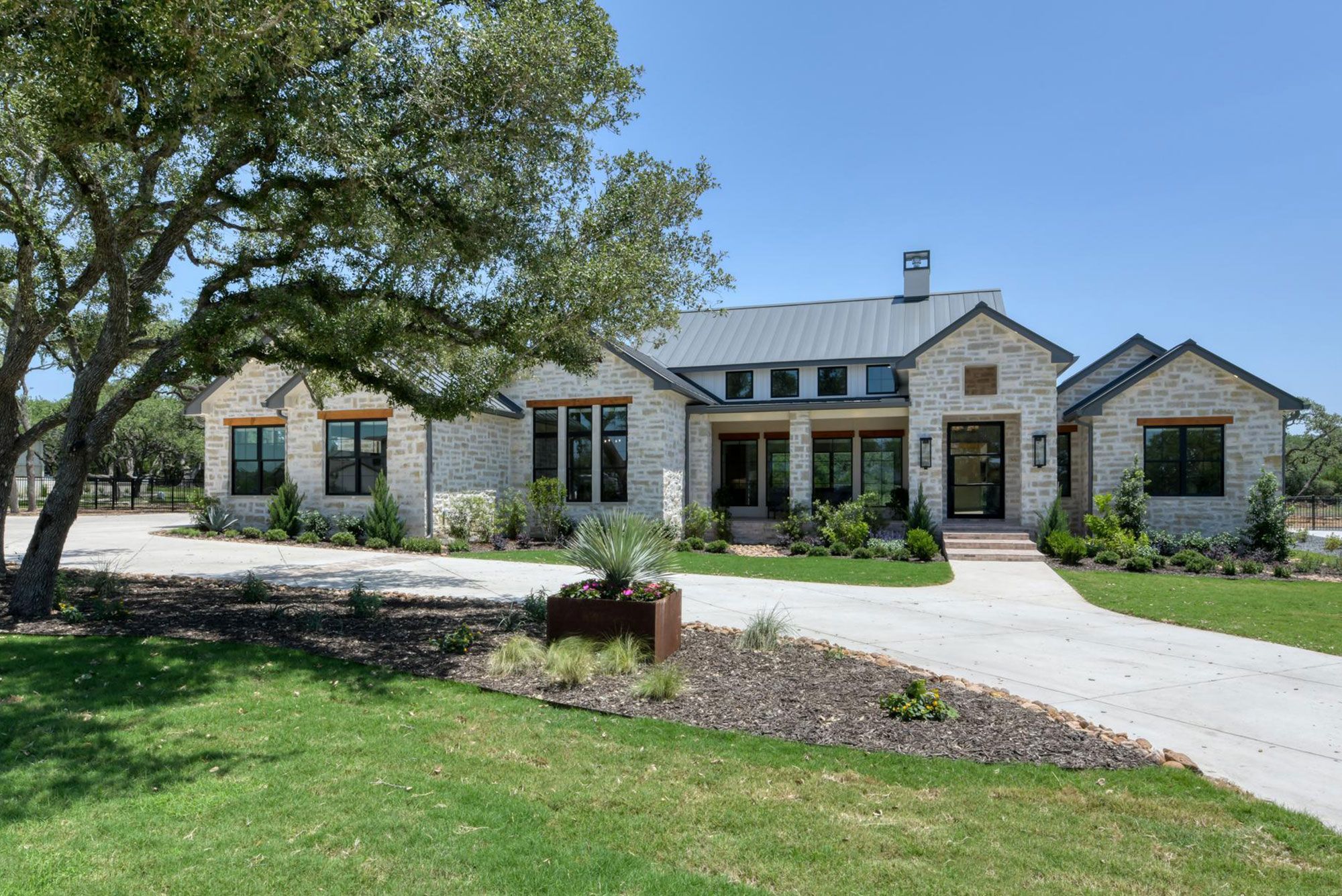 4 bedroom, 4 full bathrooms, 2 – ½ baths, 3 Car garage 1 study, Boerne Texas