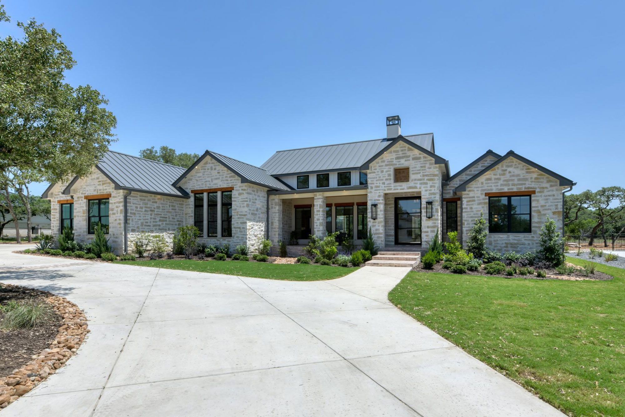 4 bedroom, 4 full bathrooms, 2 – ½ baths, 3 Car garage 1 study, Boerne Texas