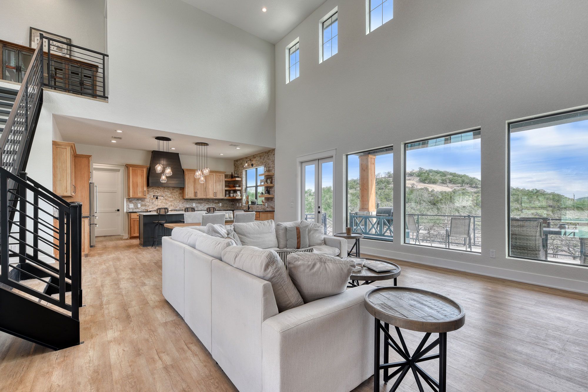 Hill country contemporary home