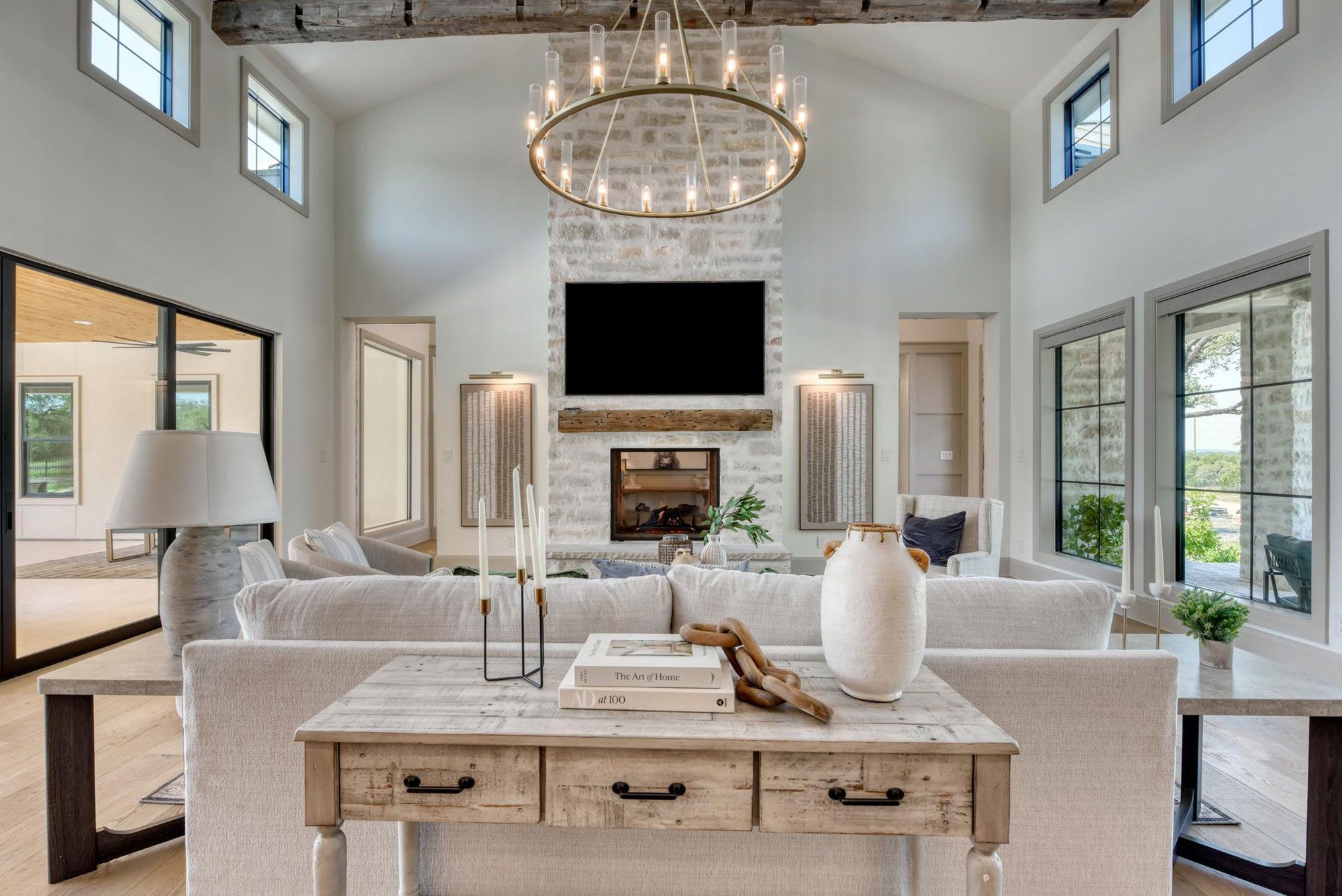 4 bedroom, 4 full bathrooms, 2 – ½ baths, 3 Car garage 1 study, Boerne Texas