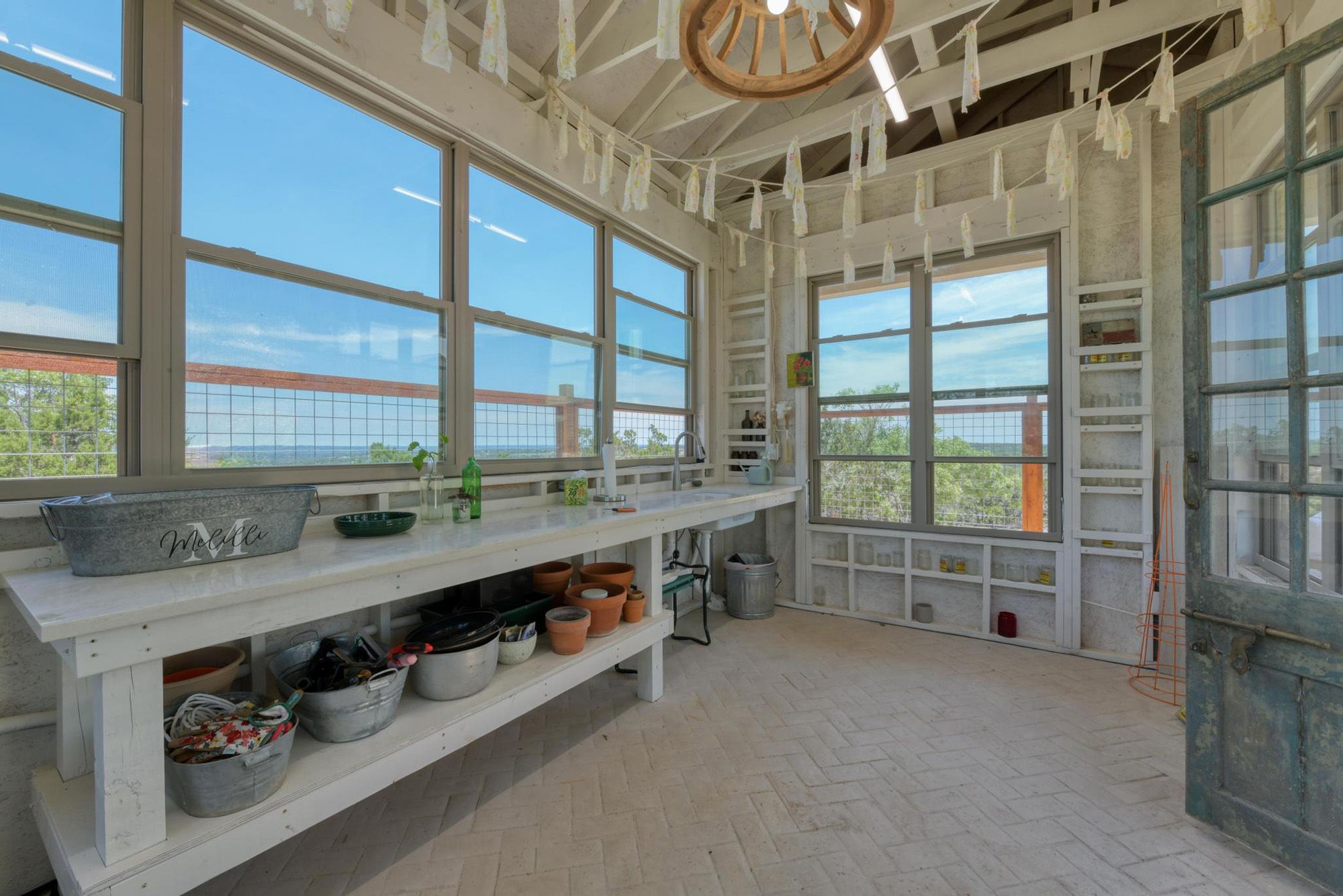 This gorgeous home has 7 bedrooms, 7 ensuite bathrooms, 2- ½ baths and a 4-car garage, Waring, Welfare, Texas